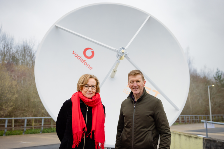 Vodafone Makes First Satellite Video Call